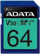 Karty pamięci - ADATA PremierPro 64GB (ASDX64GUI3V30S-R) - miniaturka - grafika 1
