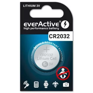 1 x bateria litowa mini everActive CR2032 - Baterie i akcesoria - miniaturka - grafika 3
