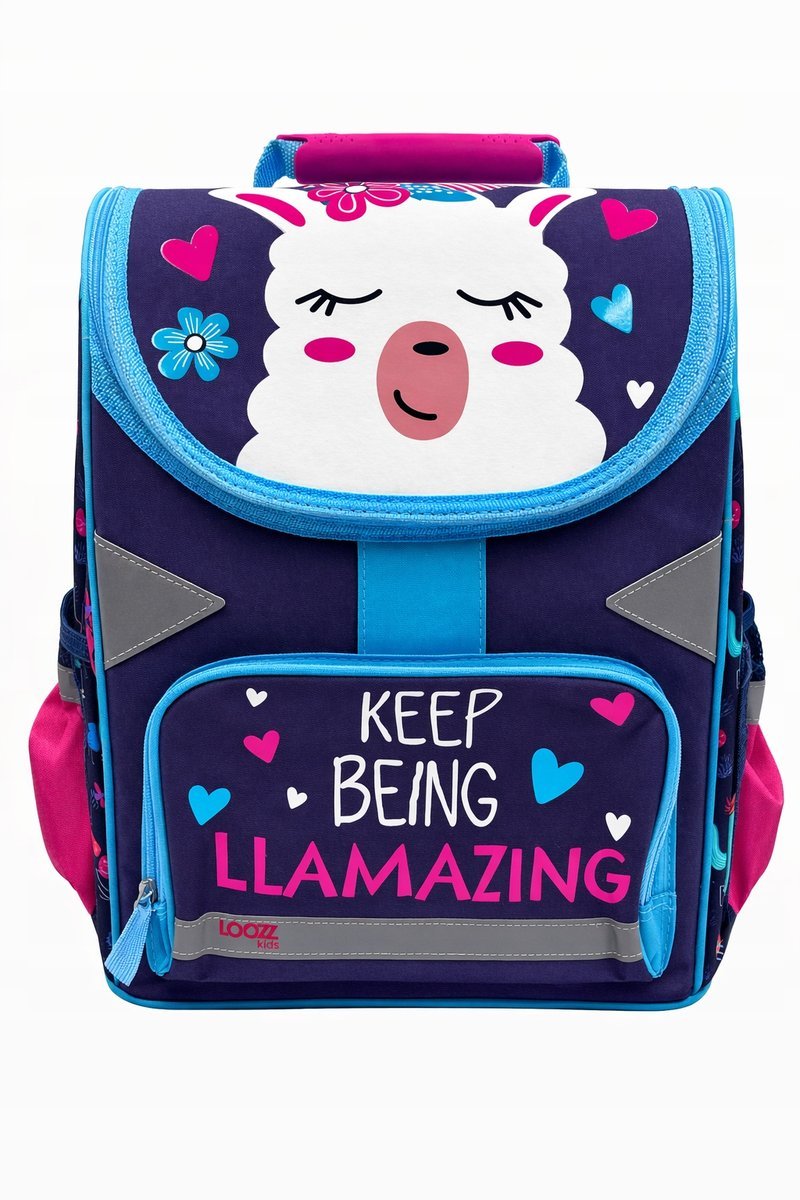 Tornister szkolny LOOZZ Kids Llama Keep Being Llamazing