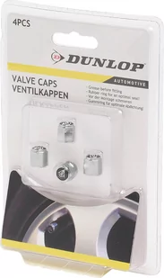 Dunlop Nakrętki na wentyle SV/AV 11x9,4mm x4 E-41775 - Akcesoria wulkanizacyjne - miniaturka - grafika 1