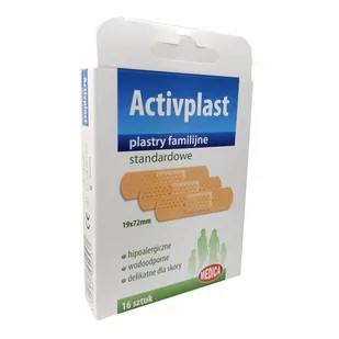 Activplast Activplast Plastry familijne standardowe 16 szt - Apteczki i materiały opatrunkowe - miniaturka - grafika 1