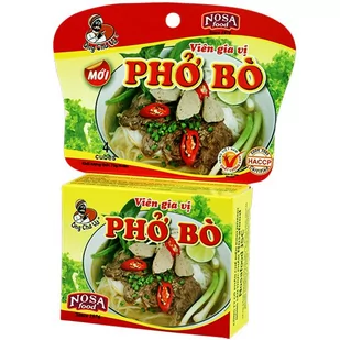 Kostki bulionowe PHO BO wołowe, 4 szt. - Nosa Food - Szybkie dania obiadowe - miniaturka - grafika 1