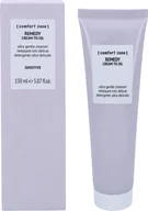 Mleczka do demakijażu - COMFORT ZONE remedy cream to oil innowacyjny, delikatny środek myjący z olejkiem marula 150 ml - miniaturka - grafika 1