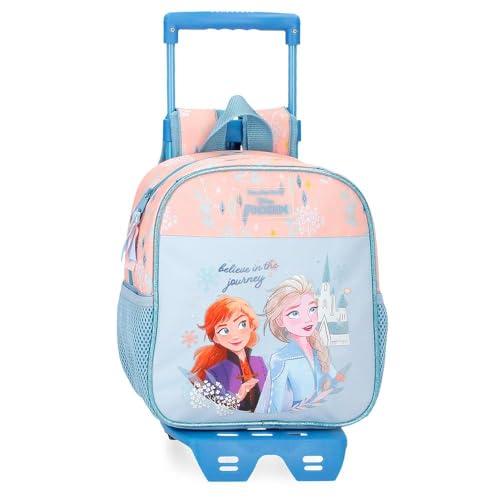 Joumma Disney Frozen Believe in The Journey Plecak do przedszkola Niebieski 21x25x10 cm Poliester 4,56 l, Niebieski, Plecak do przedszkola
