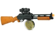 Zabawki militarne - Karabin Pistolet Broń Świeci Gra - miniaturka - grafika 1