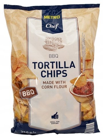 METRO CHEF TORTILLA KUKURYDZIANA O SMAKU BBQ