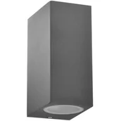 Lampy ogrodowe - Polux Kinkiet ogrodowy grafitowy góra/dół 2X10W GU10 BOSTON 313324 SANICO 313324 - miniaturka - grafika 1