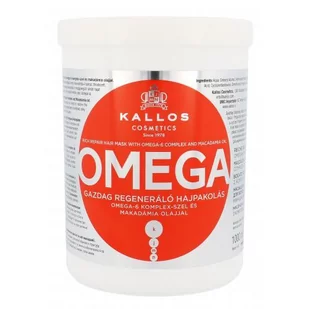 Kallos KJMN Maska Omega z serumem Omega -6 i olejem makadamii 1000ml - Maski do włosów - miniaturka - grafika 1
