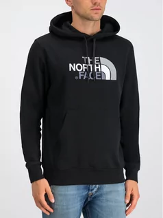 Bluzy męskie - The North Face Bluza Drew Peak NF00AHJYKX7 Czarny Regular Fit - grafika 1
