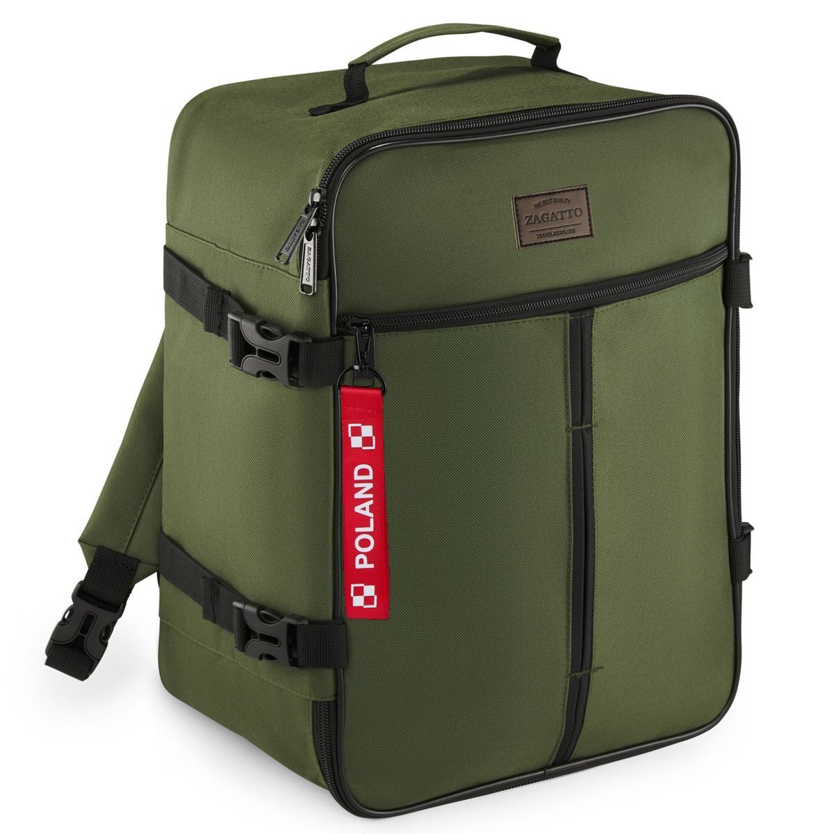 Plecak do samolotu RYANAIR 40x30x20 kabinowy turystyczny bagaż ZAGATTO