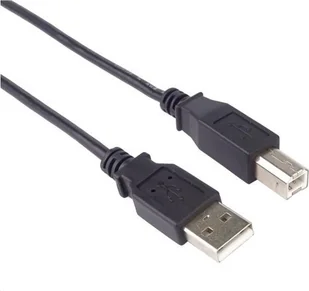 Kabel USB PremiumCord USB-A - USB-B 1 m Czarny (2960103209731) - Kable USB - miniaturka - grafika 1