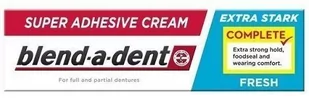 Blend-a-dent Fresh Extra Stark,  klej do protez,  47g - Higiena protez i aparatów ortodontycznych - miniaturka - grafika 1