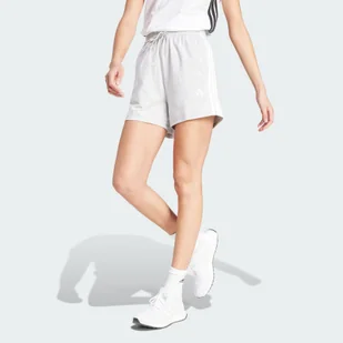 Szorty Essentials 3-Stripes Cotton - Spodnie sportowe damskie - miniaturka - grafika 1