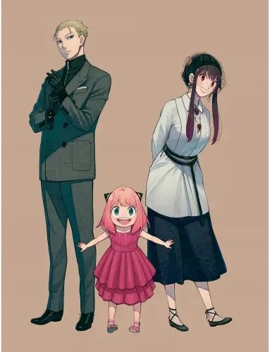 Plakat Anime Spy x Family SXF_023 A2 (custom)
