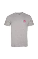 Koszulki męskie - O'Neill Męski T-shirt z krótkimi rękawami, podkoszulek (opakowanie 4 szt.), 18013 srebrny melee, S-M - miniaturka - grafika 1