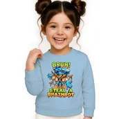 Bluzy dla dziewczynek - BLUZA DZIECIĘCA 67 SIX SEVEN VIRAL BRAINROT 146-152 DLA CHŁOPCA DZIEWCZYNKI - miniaturka - grafika 1