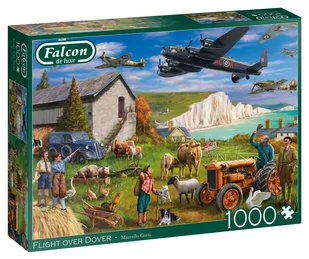 Puzzle, Lot nad Dover / Anglia, 1000 el. - Puzzle - miniaturka - grafika 1