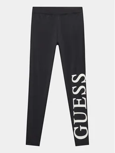 Guess Legginsy J3YB00 KBSV0 Czarny Slim Fit - Legginsy - miniaturka - grafika 1