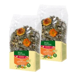 REAL NATURE Pokarm ziołowy 2 x 100 g Mieszanka wiejskich ziół - Karma dla gryzoni - miniaturka - grafika 1
