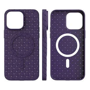 Plecione etui Woven Case do iPhone 14 - czarne - Etui i futerały do telefonów - miniaturka - grafika 3