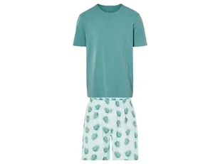 LIVERGY® Piżama męska z bawełną (Niebieski, S (44/46)) - Piżamy męskie - miniaturka - grafika 1