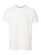 Koszulki męskie - Tom Tailor Denim - T-shirt męski, biały - miniaturka - grafika 1