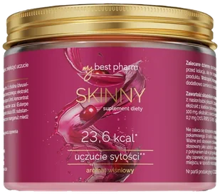 Suplement diety MyBestPharm MyBestSkinny na schudnięcie (5904824651576) - Suplementy naturalne - miniaturka - grafika 1