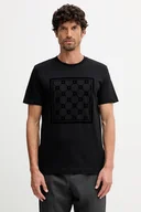 Koszulki męskie - Joop! t-shirt bawełniany męski kolor granatowy z nadrukiem 30047429 - miniaturka - grafika 1