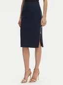 Spódnice - Rinascimento Spódnica ołówkowa CFC0127985003 Granatowy Slim Fit - miniaturka - grafika 1