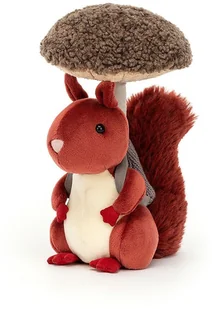 MASKOTKA JELLYCAT Wiewiórka z grzybem - 20 cm - Maskotki i pluszaki - miniaturka - grafika 1