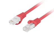 Patchcordy - Patchcord lanberg utp kat.6 1m lszh cu fluke passed czerwony - miniaturka - grafika 1