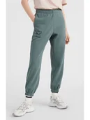 Spodnie sportowe damskie - O'Neill Spodnie dresowe "The Wave" w kolorze zielonym - miniaturka - grafika 1