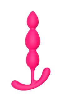 Dream Toys Silky Smooth T Teardrop - Koraliki analne - Kulki analne - miniaturka - grafika 1