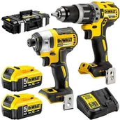 Zestawy elektronarzędzi - ZESTAW NARZĘDZI DCD796+DCF887 2*5,0AH - miniaturka - grafika 1