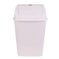 Kosze na śmieci - Kosz na śmieci Clip 31/35 l kremowy - miniaturka - grafika 1