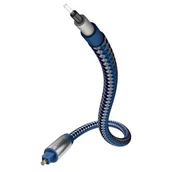Kable - In-Akustik Kabel Inakustik Premium Optical Cable Toslink - Toslink 1,0 m - 00412 (USHM4A BLUE) - miniaturka - grafika 1