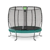 Trampoliny - Exit Trampolina ogrodowa Lotus Premium 305cm - Zielona - miniaturka - grafika 1