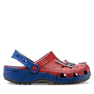 Buty dla chłopców - Klapki Crocs SpiderWebClClgK 211409 Czerwony - miniaturka - grafika 1
