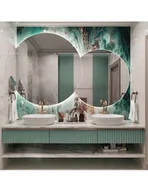 Lustra - Zestaw luster z podświetleniem - UNIVERSE CUT LED, Wymiar: FI70 + FI90 - miniaturka - grafika 1