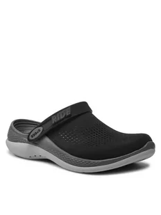 Crocs Klapki Literide 360 Clog 206708 Czarny - Klapki i japonki męskie - miniaturka - grafika 1