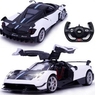 SAMOCHÓD ZDALNIE STEROWANY PAGANI HUAYRA OTWIERANE DRZWI LEDY AUTKO RC - Zabawki zdalnie sterowane - miniaturka - grafika 1