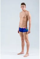 Majtki męskie - ADIDAS SPODENKI BOKSERKI GRAPHIC BLUE AY2814 ROZMIAR D4 - miniaturka - grafika 1