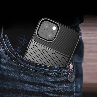 Thunder Case elastyczne pancerne etui pokrowiec iPhone 13 zielony - Etui i futerały do telefonów - miniaturka - grafika 11