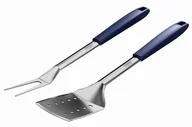Akcesoria do grilla - Łopatka i widelec CADAC ze stali nierdzewnej i silikonowym uchwytem - miniaturka - grafika 1