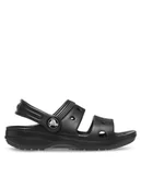 Buty dla dziewczynek - Crocs Sandały Classic Crocs Sandal T 207537 Czarny - miniaturka - grafika 1