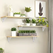 Zawiasy, okucia i inne akcesoria - 4 sztuki 90-stopniowych uchwytów trójkątnych do ogrodu, łazienki i kuchni, 250 mm x 164 mm (białe) - miniaturka - grafika 1