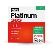 Programy antywirusowe - Nero Nero Nero Platinum 365 oprogramowanie licencja roczna - miniaturka - grafika 1