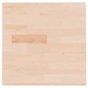 Kwadratowy blat do stolika, 40x40x1,5 cm, surowe drewno dębowe - Blaty meblowe i parapety okienne - miniaturka - grafika 3