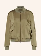 Kurtki damskie - Marc Aurel Bluzon Satynowy gruen - miniaturka - grafika 1