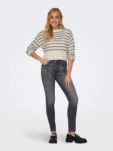 ONLY Sweter w kolorze czarnym - Swetry damskie - miniaturka - grafika 1